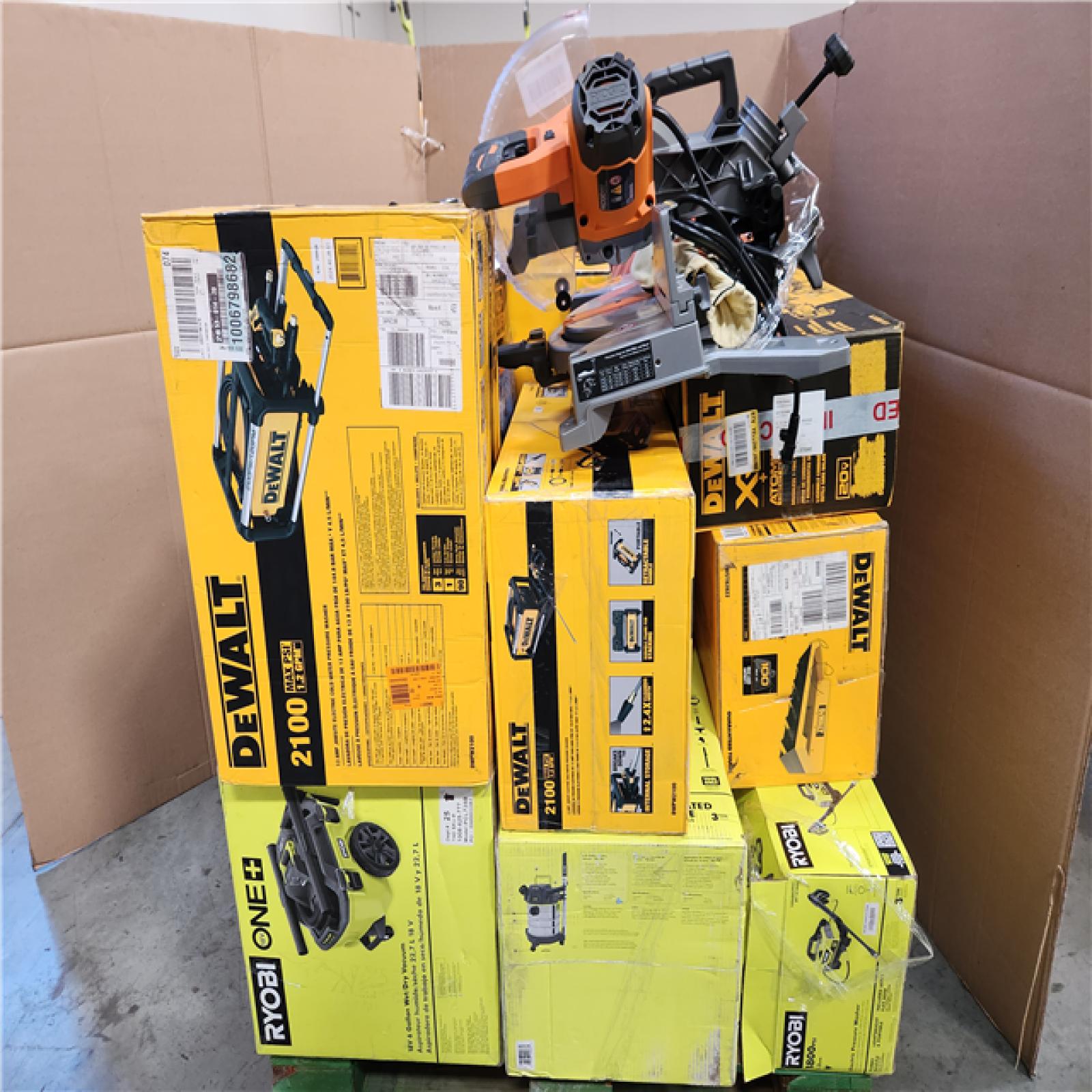 CALIFORNIA AS-IS TOOL PALLET