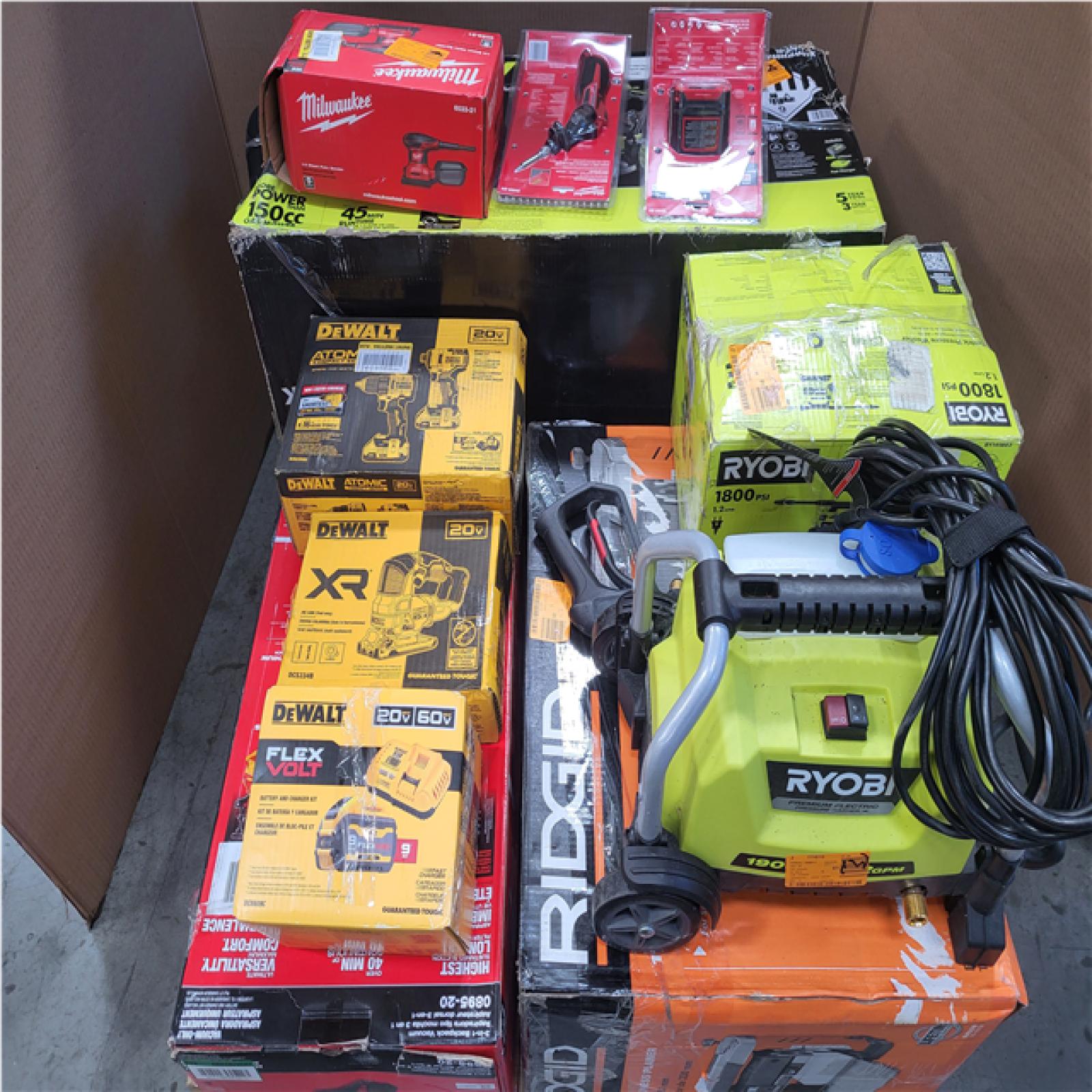 CALIFORNIA AS-IS TOOL PALLET