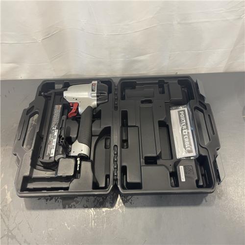 AS-IS- Porter Cable NS150C - 18 Gauge 1/2  to 1-1/2  Narrow Crown Air Stapler Kit