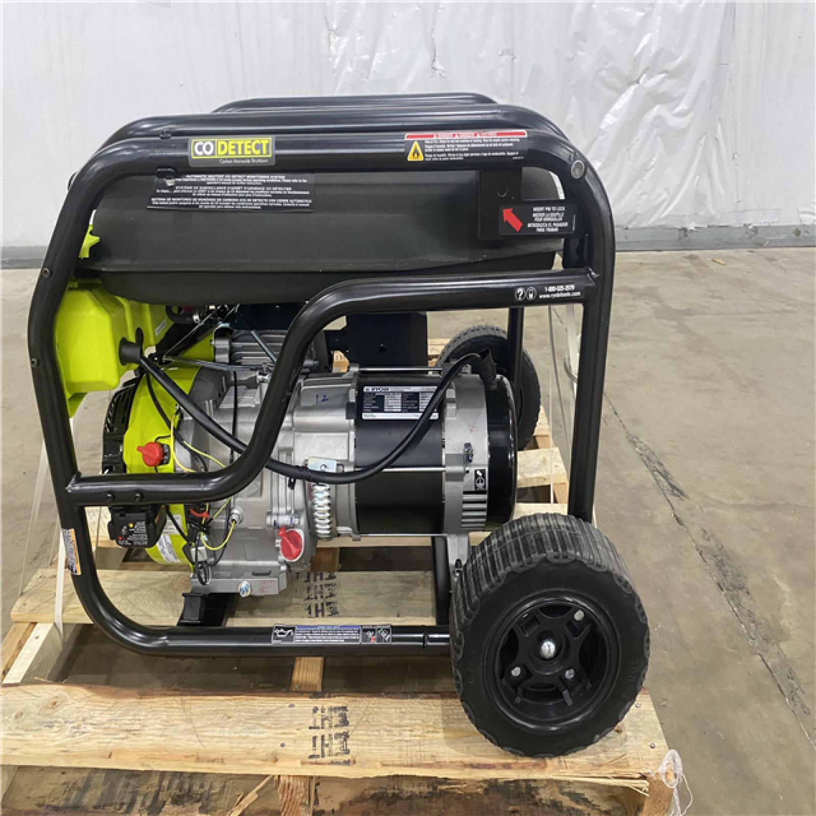 Houston Location - AS-IS Ryobi Easy Start 6,500 Running Watt Generator