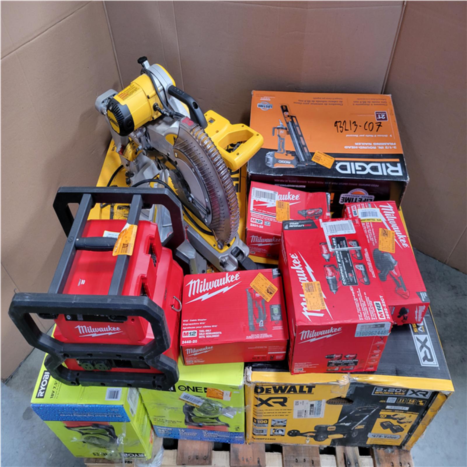 CALIFORNIA AS-IS TOOL PALLET