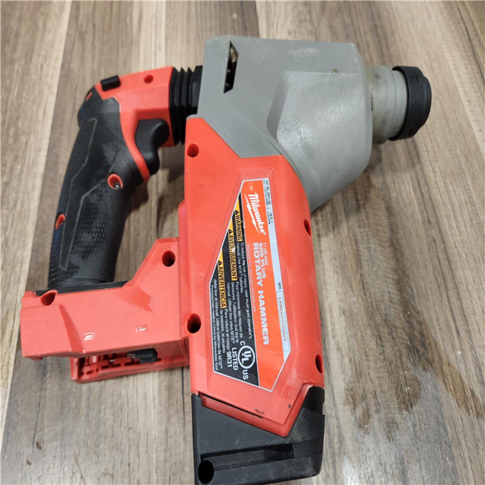 AS-IS  Milwaukee M18 FUEL 18V Lithium-Ion Brushless Cordless 1 in. SDS-Plus Rotary Hammer (Tool-Only)