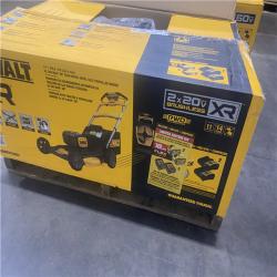 Dallas Location - As-Is 	2x20V MAX 21 in. Cordless Battery Powered Self Propelled Lawn Mower Kit with (2) 10 Ah Batteries and Chargers