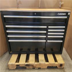 Phoenix Husky Modular Tool Storage 52 in. W x 20 in. D Standard Duty Black Mobile Workbench Cabinet