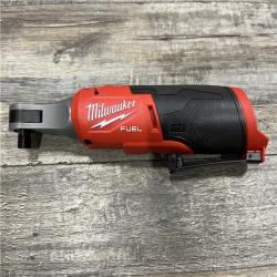 AS-IS Milwaukee FUEL 12V Lithium-Ion Brushless Cordless High Speed 3/8 in. Ratchet Kit