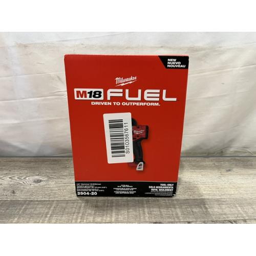 NEW - Milwaukee FUEL 18V Lithium-Ion Brushless Cordless 1/2 in. Hammer Drill/Driver (Tool-Only)