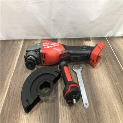 AS-IS Milwaukee FUEL 18-Volt Lithium-Ion Brushless Cordless 4-1/2 in./6 in. Braking Grinder with Paddle Switch (Tool-Only)
