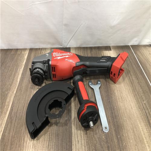 AS-IS Milwaukee FUEL 18-Volt Lithium-Ion Brushless Cordless 4-1/2 in./6 in. Braking Grinder with Paddle Switch (Tool-Only)