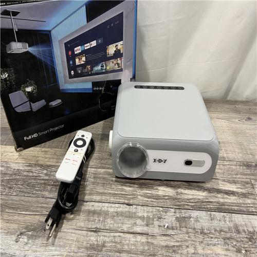 AS-IS XGODY 4K Portable Smart Projector With Built-in Apps