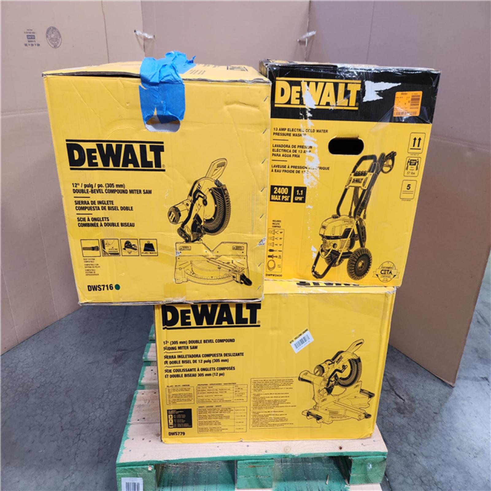 CALIFORNIA AS-IS TOOL PALLET