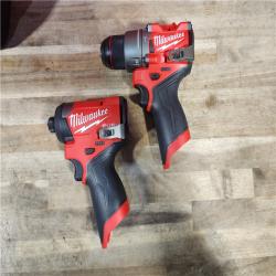 HOUSTON LOCATION - AS-IS (APPEARS LIKE NEW) Milwaukee 3497-22 12V Brushless Hammer Drill and Impact Driver Combo Kit