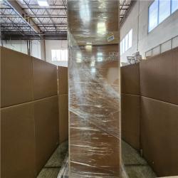 Phoenix Hampton Bay Designer Series Melvern 24 in. W x 24 in. D x 96 in. H Assembled Shaker Tall Pantry Kitchen Cabinet in Storm Gray (2-Cabinets)