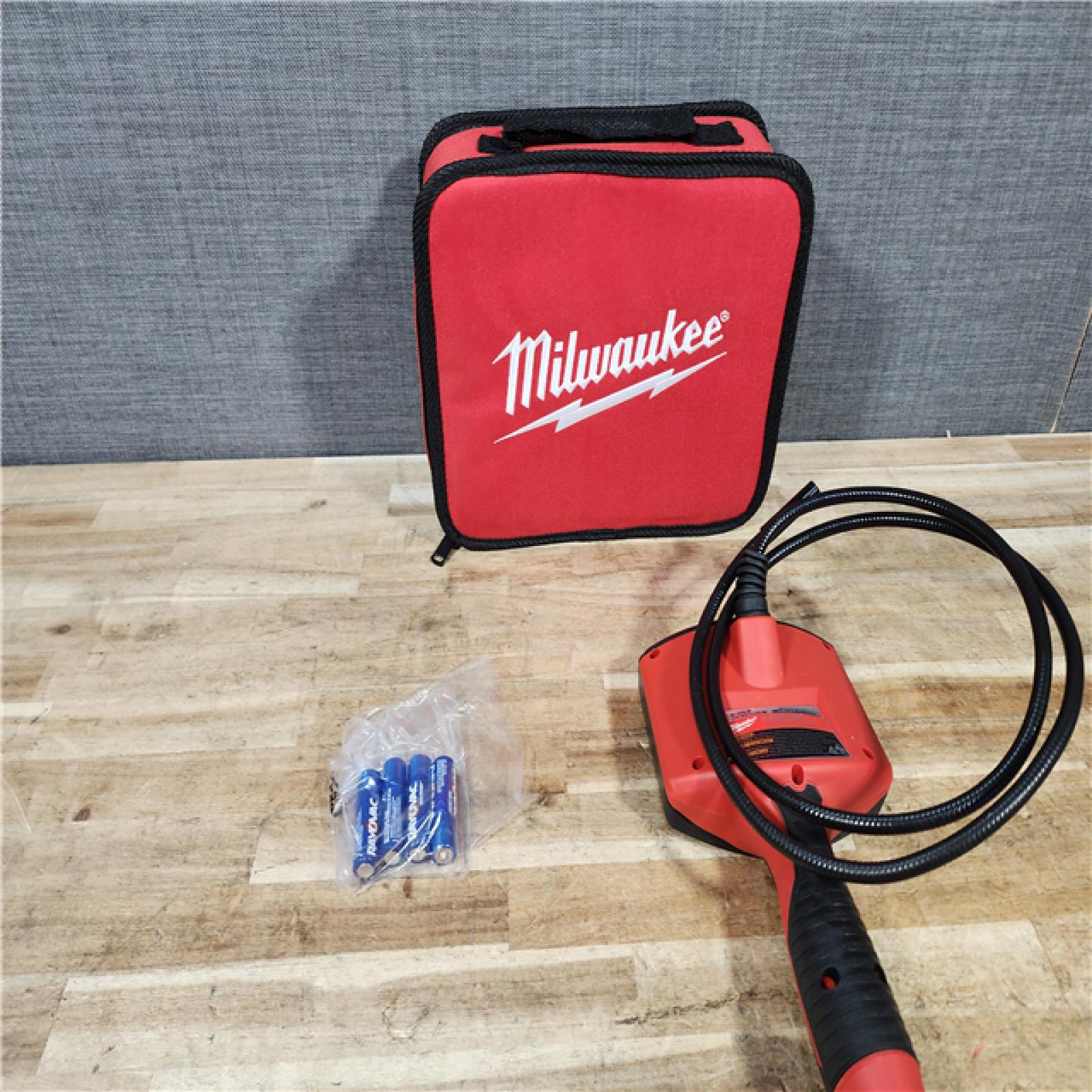 HOUSTON LOCATION - AS - IS Milwaukee M- Spector 4 ft. Inspection Sewer Camera Scope