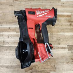 HOUSTON LOCATION - AS-IS Milwaukee FUEL 18-Volt Lithium-Ion Brushless Cordless Coil Roofing Nailer (Tool Only)