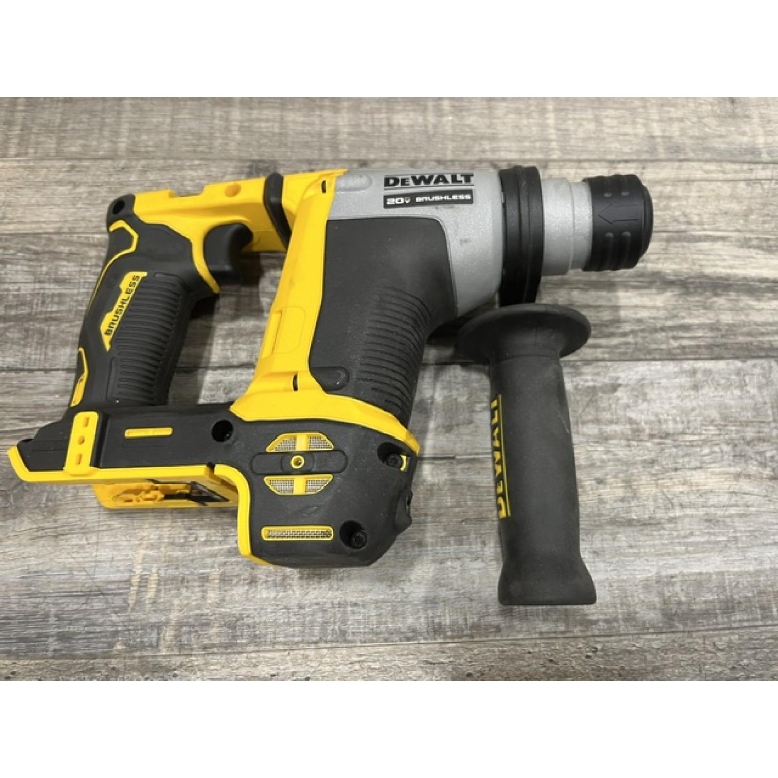 AS-IS DEWALT ATOMIC 20V MAX Cordless Brushless Ultra-Compact 5/8 in. SDS Plus Hammer Drill (Tool Only)