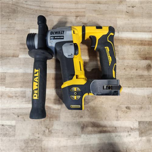 HOUSTON LOCATION - AS-IS DEWALT ATOMIC 20V MAX Cordless Brushless Ultra-Compact 5/8 in. SDS Plus Hammer Drill (Tool Only)