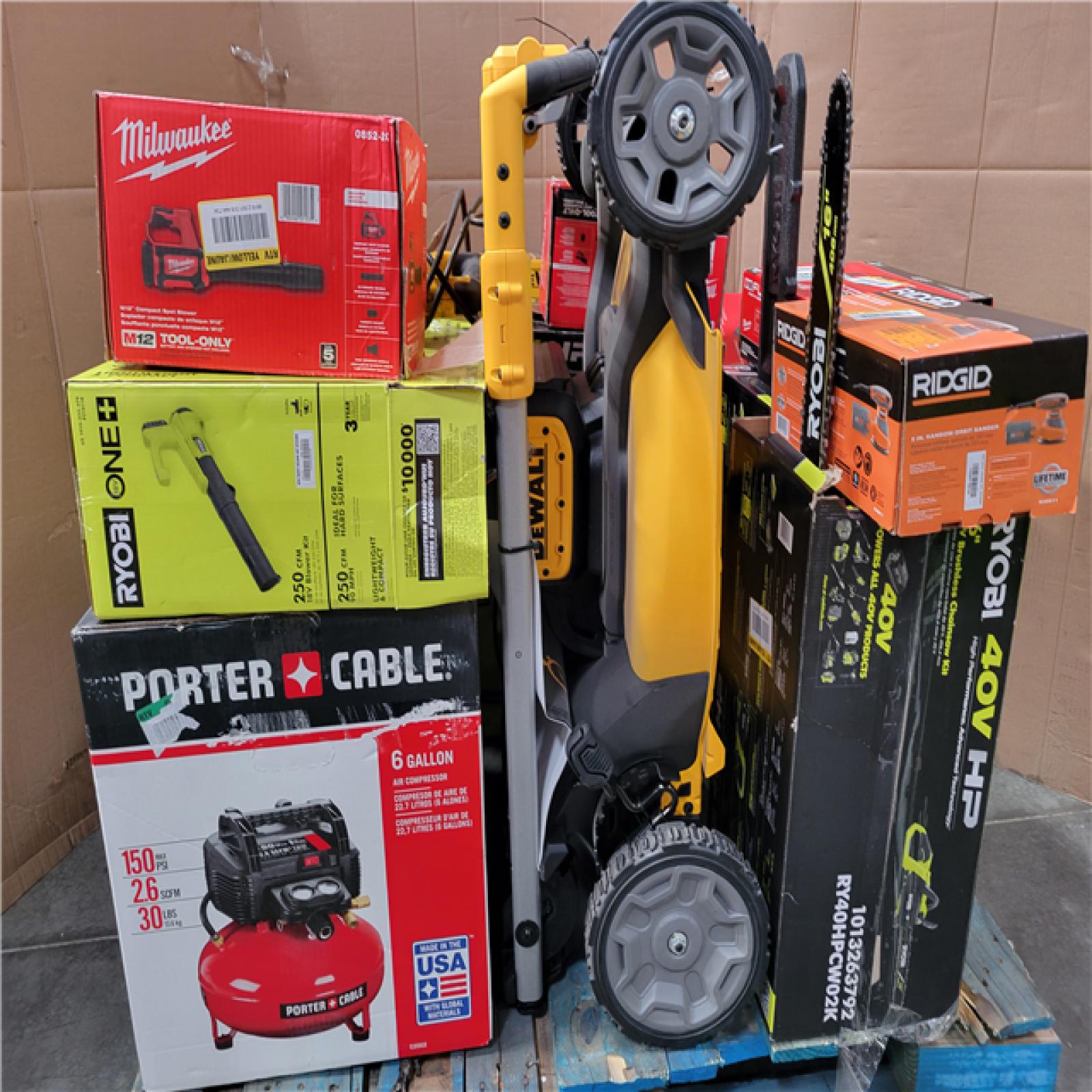 CALIFORNIA AS-IS TOOL PALLET