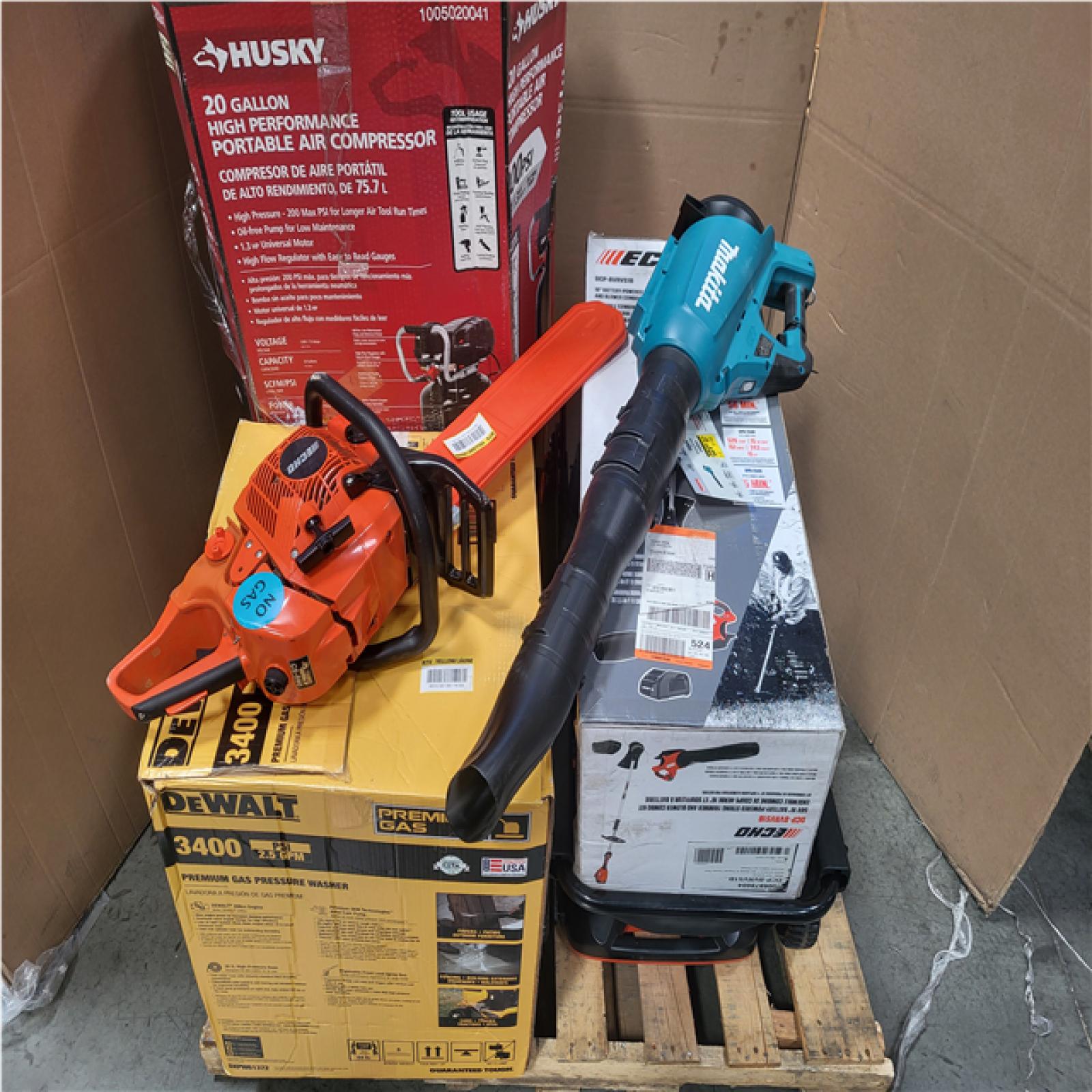 CALIFORNIA AS-IS OUTDOOR POWER EQUIPMENT