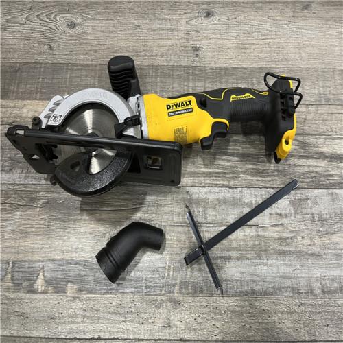 AS-IS DEWALT ATOMIC 20V MAX Cordless Brushless 4-1/2 in. Circular Saw (Tool Only)