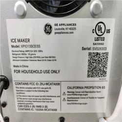 Phoenix Location GE Profile Opal 24 lb Portable Nugget Ice Maker in Stainless Steel, with Side Tank, and Wi-Fi connected