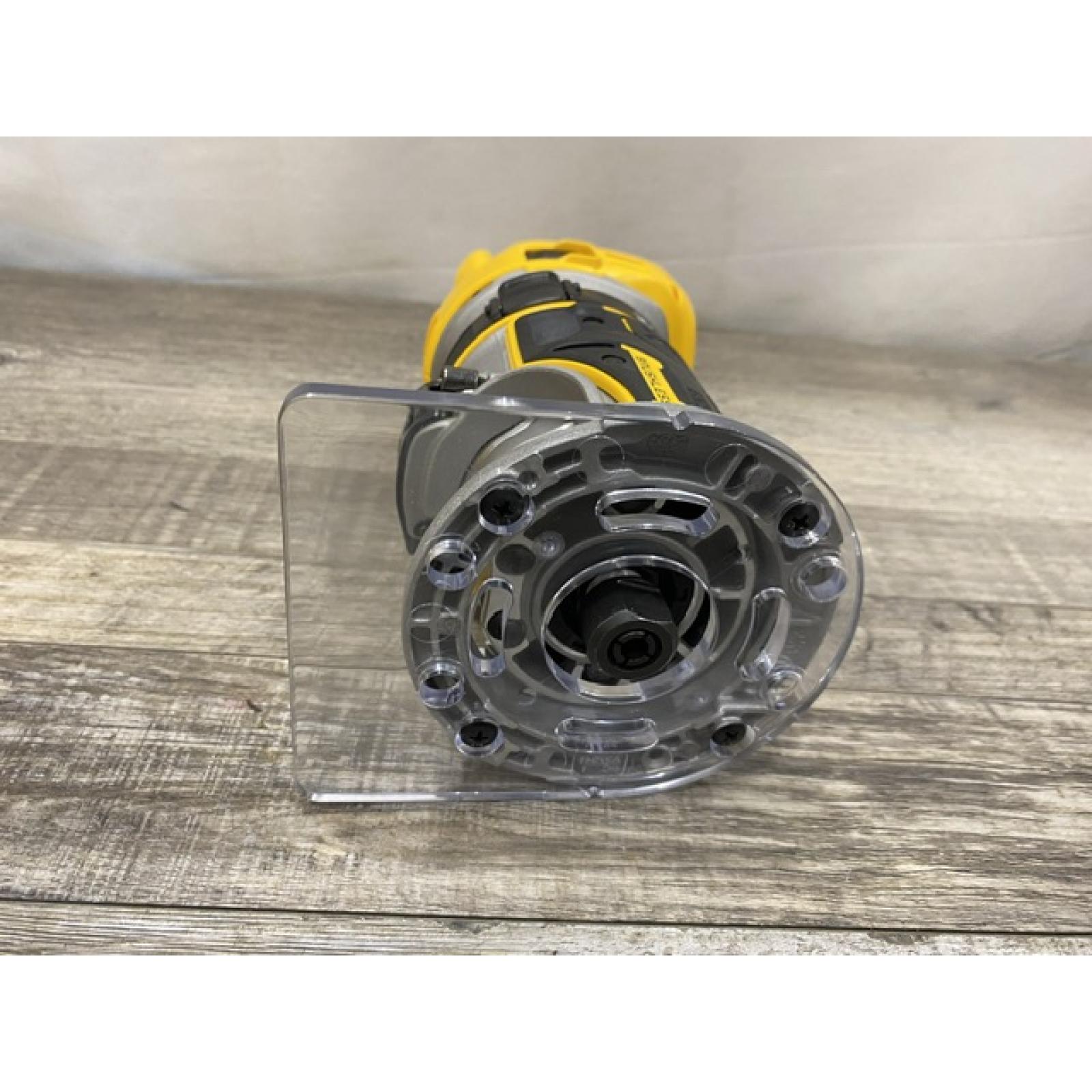 AS-IS DEWALT 20V MAX XR Cordless Brushless Fixed Base Compact Router (Tool Only)