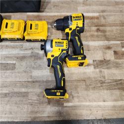 HOUSTON LOCATION - AS - IS DEWALT ATOMIC 20-Volt MAX Lithium-Ion Cordless Combo Kit