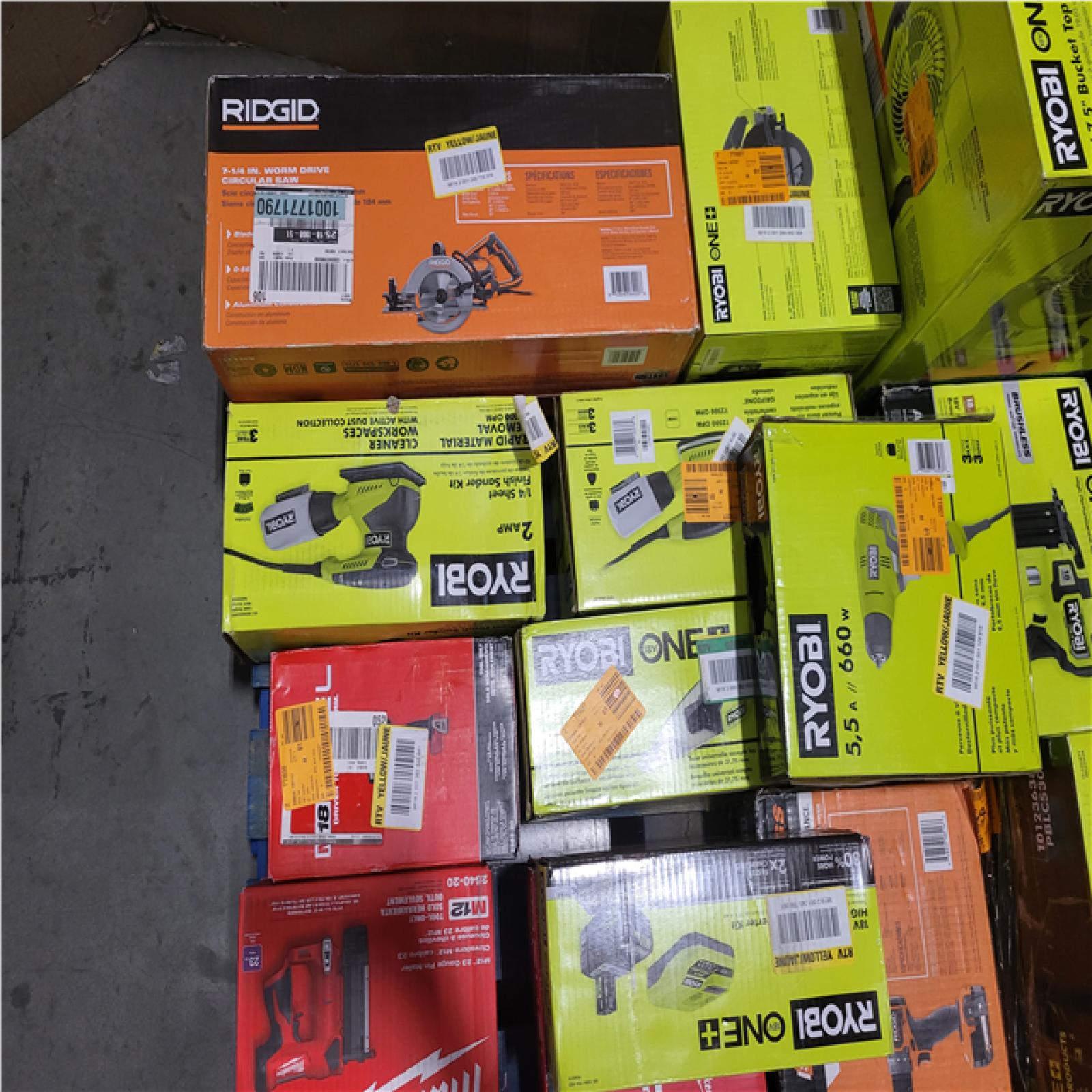CALIFORNIA AS-IS TOOL PALLET
