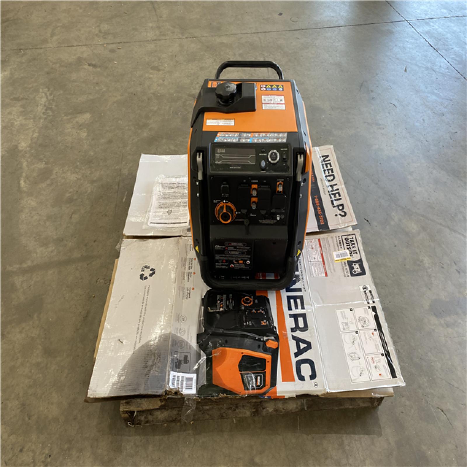 Houston Location AS IS - Generac Generator 3600 watts iQ3600DF