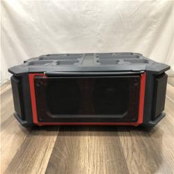 AS-IS Milwaukee Lithium-Ion Cordless PACKOUT Radio/Speaker with Built-In Charger