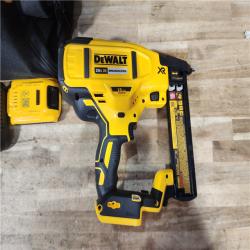HOUSTON LOCATION - AS - IS DEWALT 20V MAX XR Lithium-Ion Cordless 18-Gauge Narrow Crown Stapler Kit