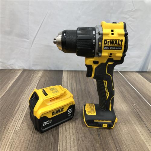 AS-IS DEWALT ATOMIC 20V Lithium-Ion Cordless 1/2 in. Hammer Drill Kit