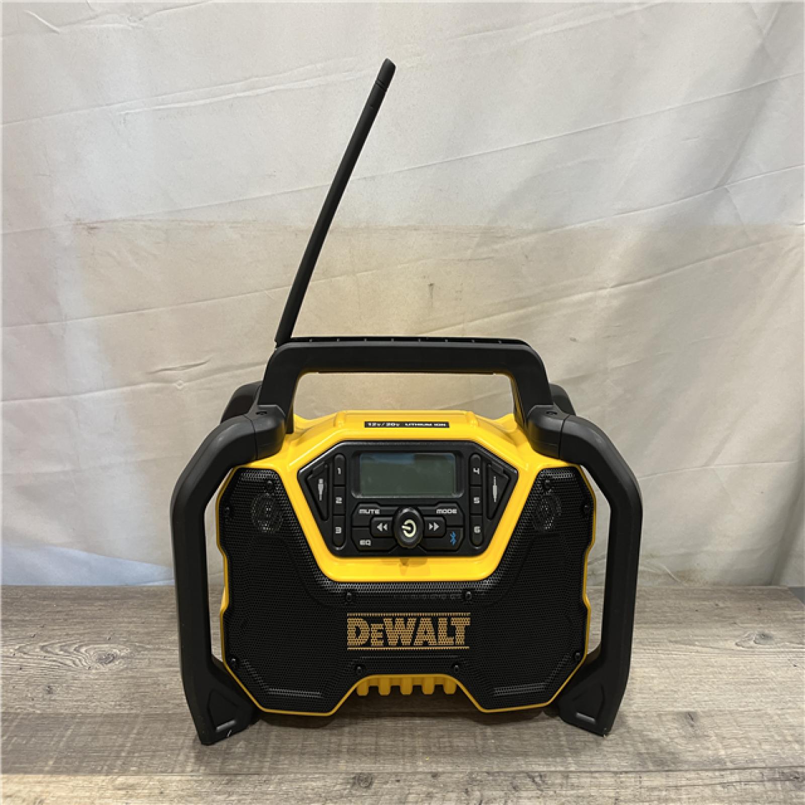 AS-IS DEWALT 20V MAX Compact Cordless Bluetooth Radio (Tool Only)