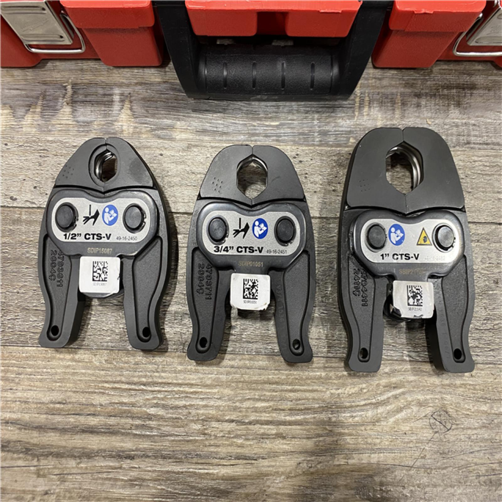 AS-IS Milwaukee 12-Volt Lithium-Ion Force Logic Cordless Press Tool Kit