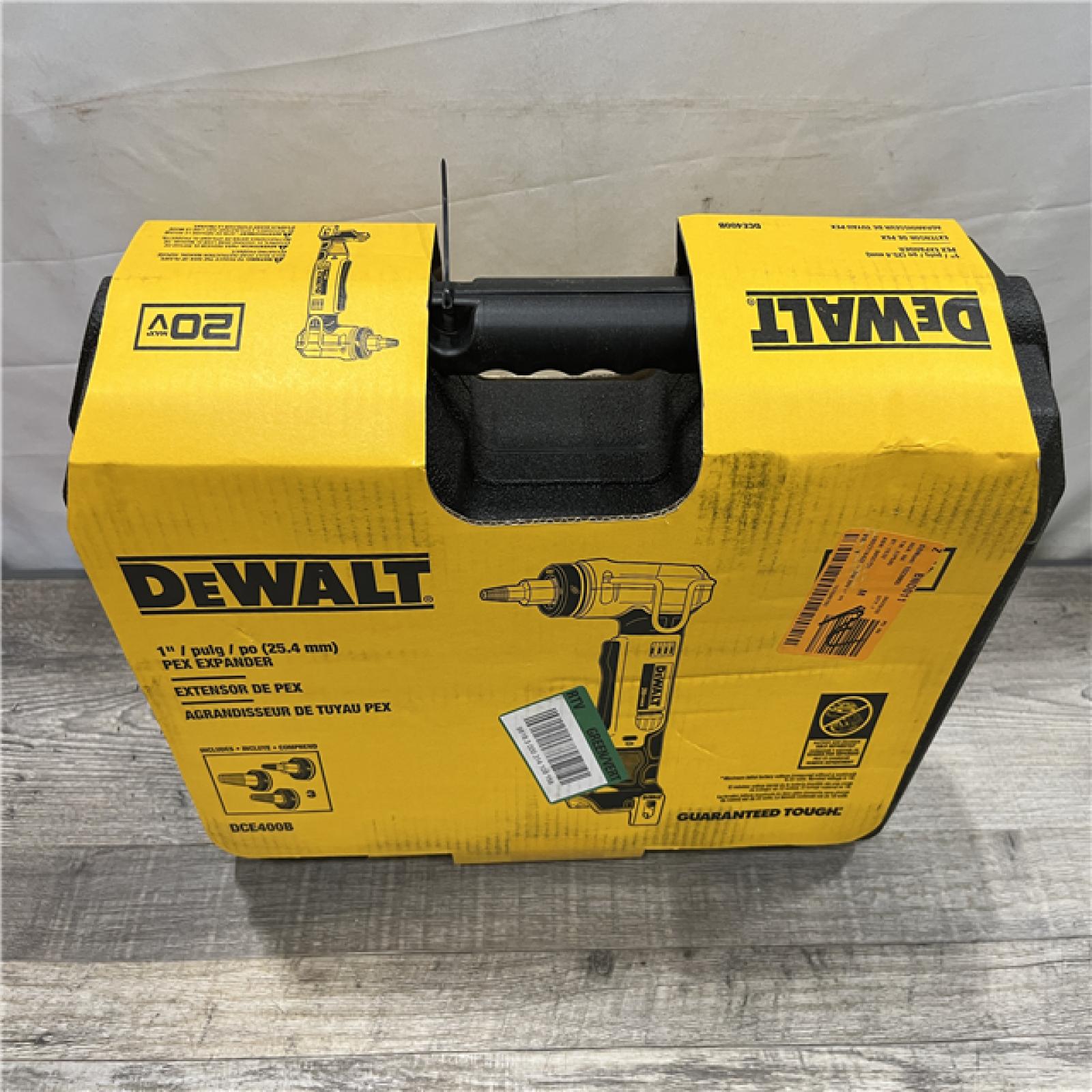 NEW - DEWALT 20V MAX Cordless 1 in. PEX Expansion Tool Kit