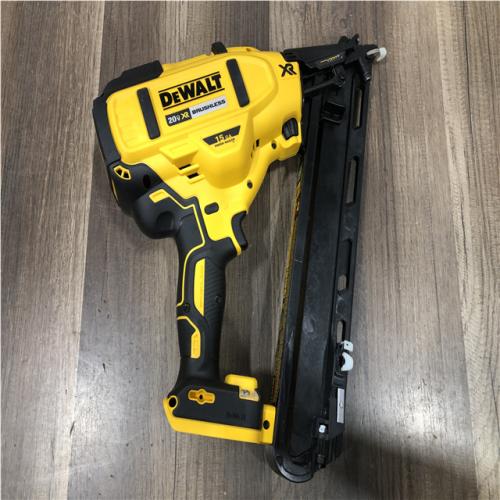 AS-IS DEWALT Cordless 20V MAX XR Angled Finish Nailer (Tool Only)