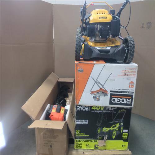 CALIFORNIA AS-IS OUTDOOR POWER EQUIPMENT