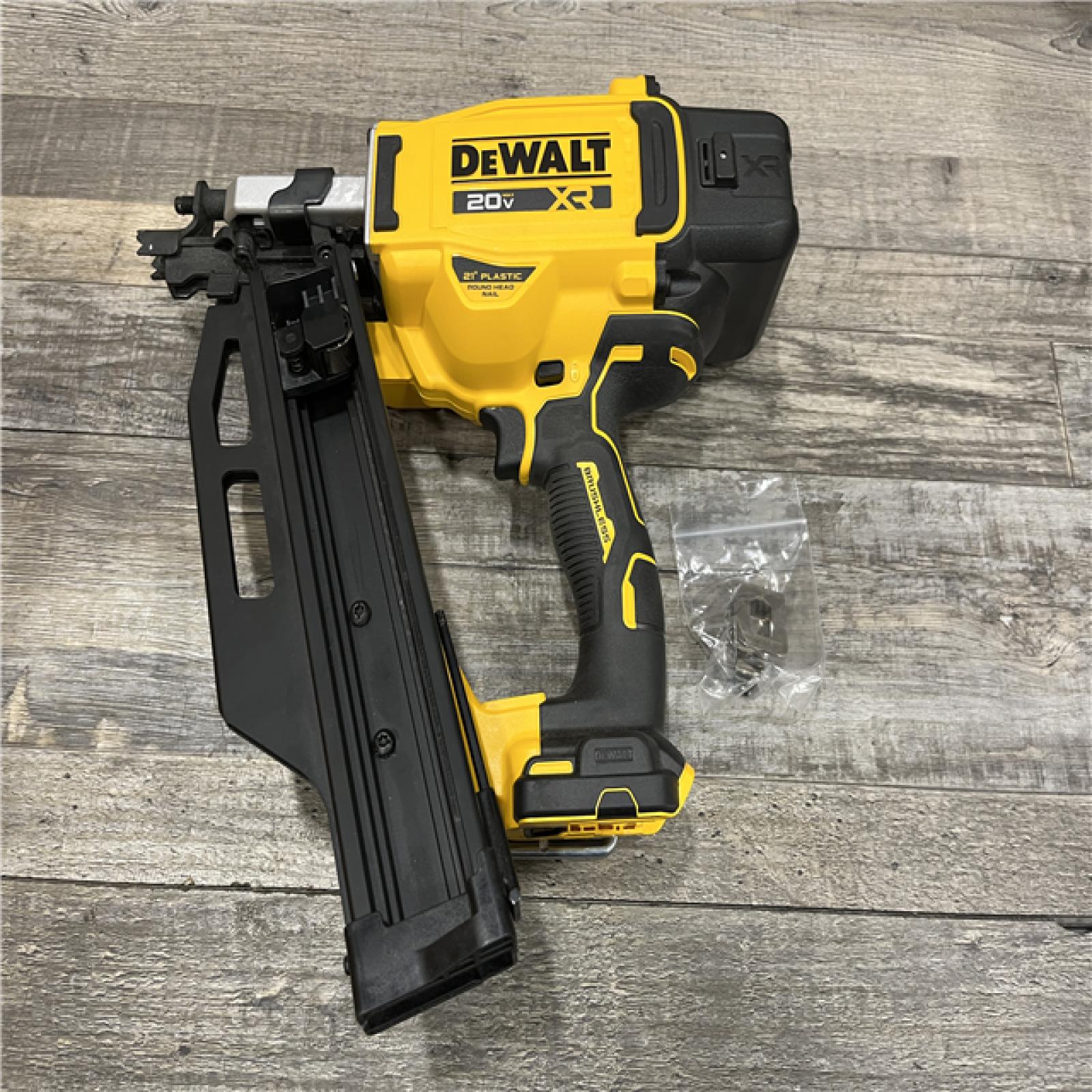 AS-IS DEWALT 20-Volt 21° Cordless Framing Nailer (Tool-Only)