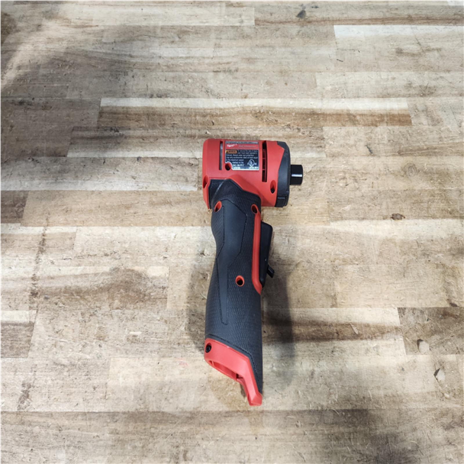 Houston Location AS-IS Milwaukee FUEL 12V Lithium-Ion Brushless Cordless 1/4 in. Right Angle Die Grinder (Tool-Only)