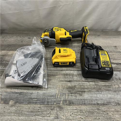 AS-IS DEWALT 20V MAX XR Cordless Brushless 3-Speed Oscillating Multi Tool Kit