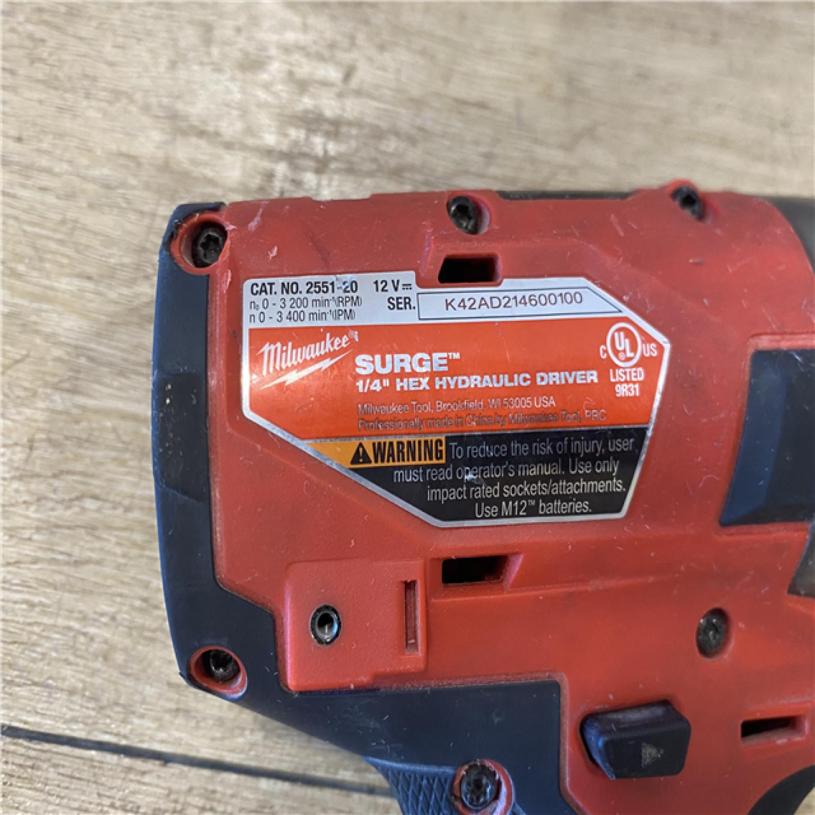 AS-IS Milwaukee FUEL 12-Volt Lithium-Ion Brushless Cordless Hammer Drill and Impact Driver Combo Kit