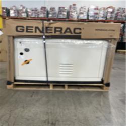 DALLAS LOCATION- GENERAC 22kW - Dual Fuel Air- Cooled Whole House Home Standby Generator With Transfer Switch