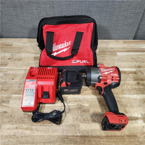 HOUSTON LOCATION - AS - IS Milwaukee FUEL 18V Lithium-Ion Brushless Cordless 1/2 in. Impact Wrench w/Friction Ring Kit