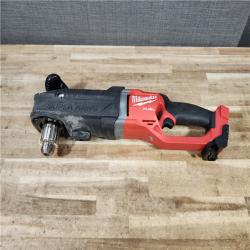 HOUSTON LOCATION - AS - IS Milwaukee FUEL 18V Lithium-Ion Brushless Cordless GEN 2 SUPER HAWG 1/2 in. Right Angle Drill (Tool-Only)