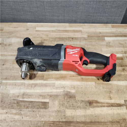 HOUSTON LOCATION - AS - IS Milwaukee FUEL 18V Lithium-Ion Brushless Cordless GEN 2 SUPER HAWG 1/2 in. Right Angle Drill (Tool-Only)