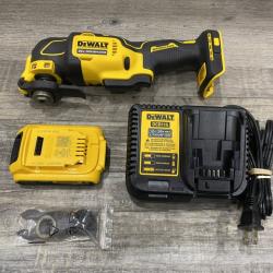 AS-IS DEWALT ATOMIC 20V MAX Cordless Brushless Oscillating Multi Tool Kit