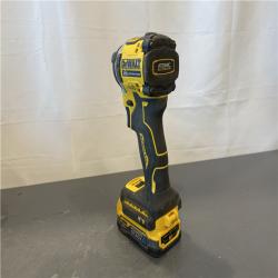 AS-IS - DEWALT 20V Cordless Compact Impact Driver 20V MAX POWERSTACK Battery Starter Kit