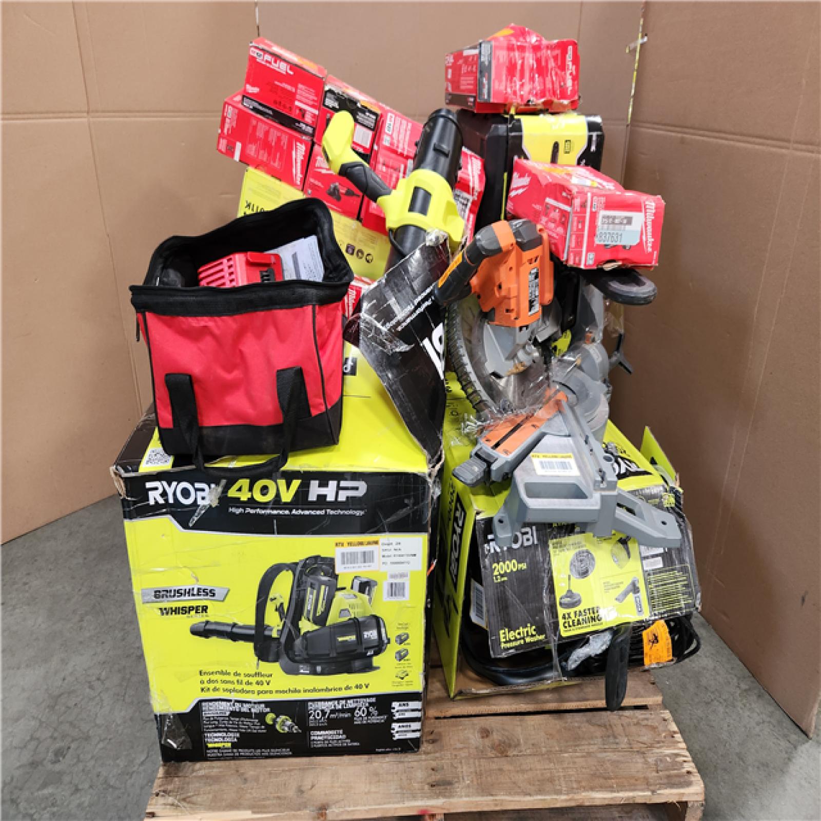CALIFORNIA AS-IS TOOL PALLET