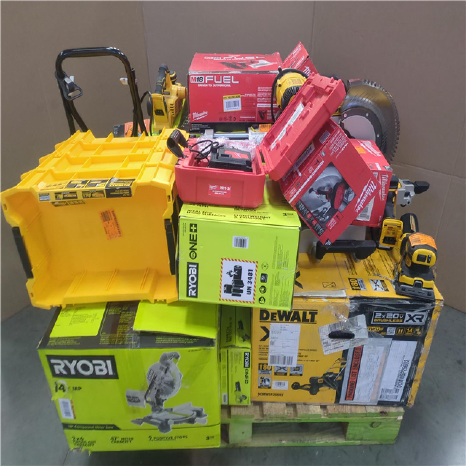 CALIFORNIA AS-IS TOOL PALLET