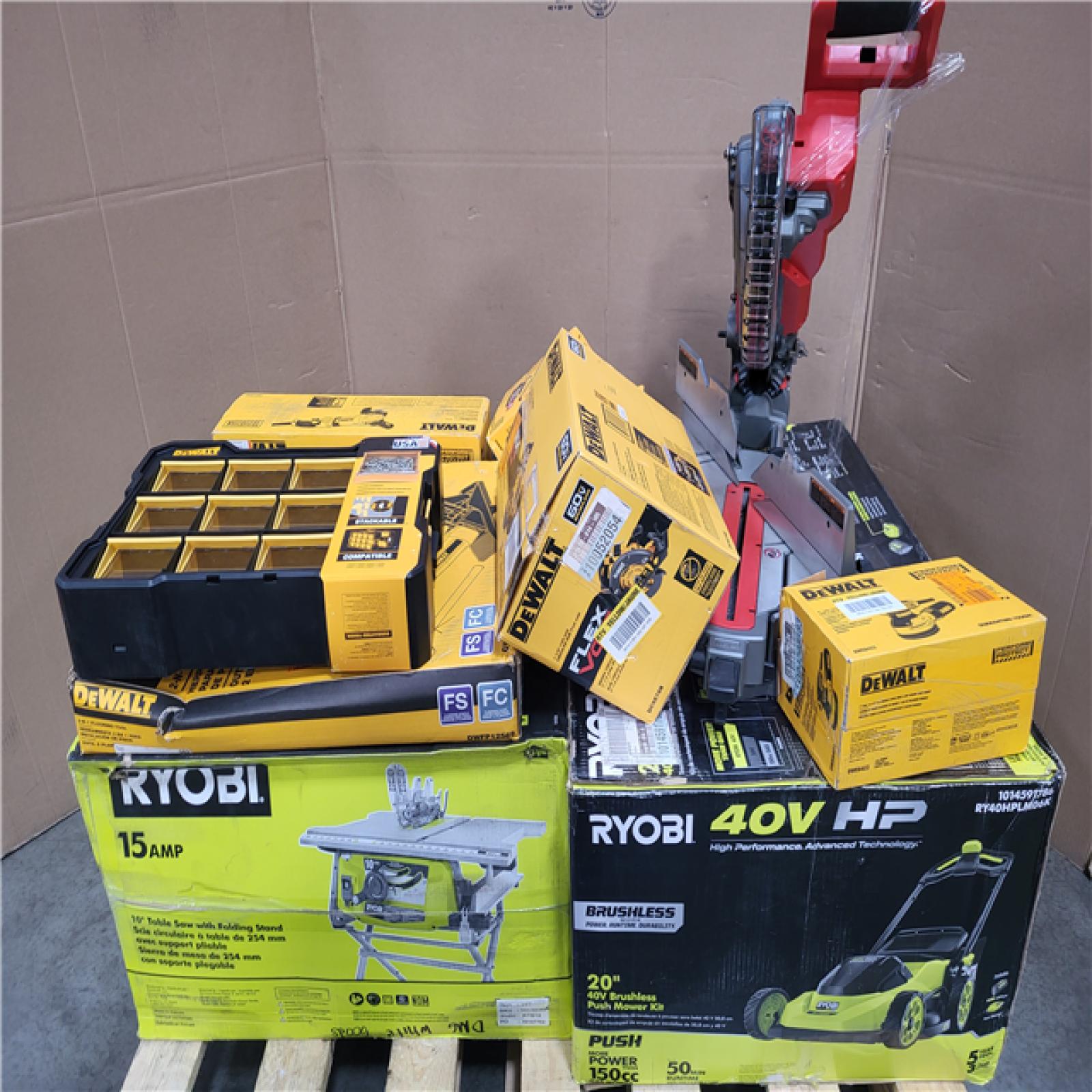 CALIFORNIA AS-IS TOOL PALLET