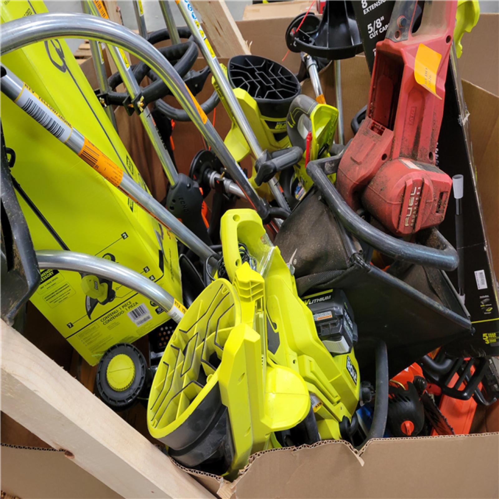 CALIFORNIA AS-IS OUTDOOR POWER EQUIPMENT